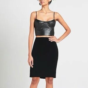 Boutique Moschino Black Pencil Skirt EUC Size 6